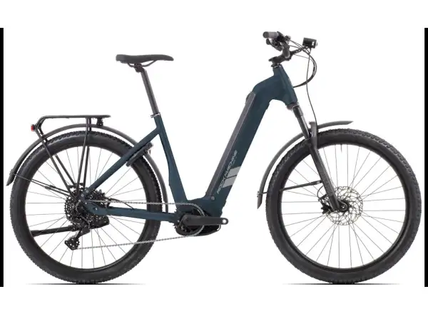 Rock Machine eRokk B90 City Tiefeinstiegs Elektrofahrrad Matte Nightstrom Blue