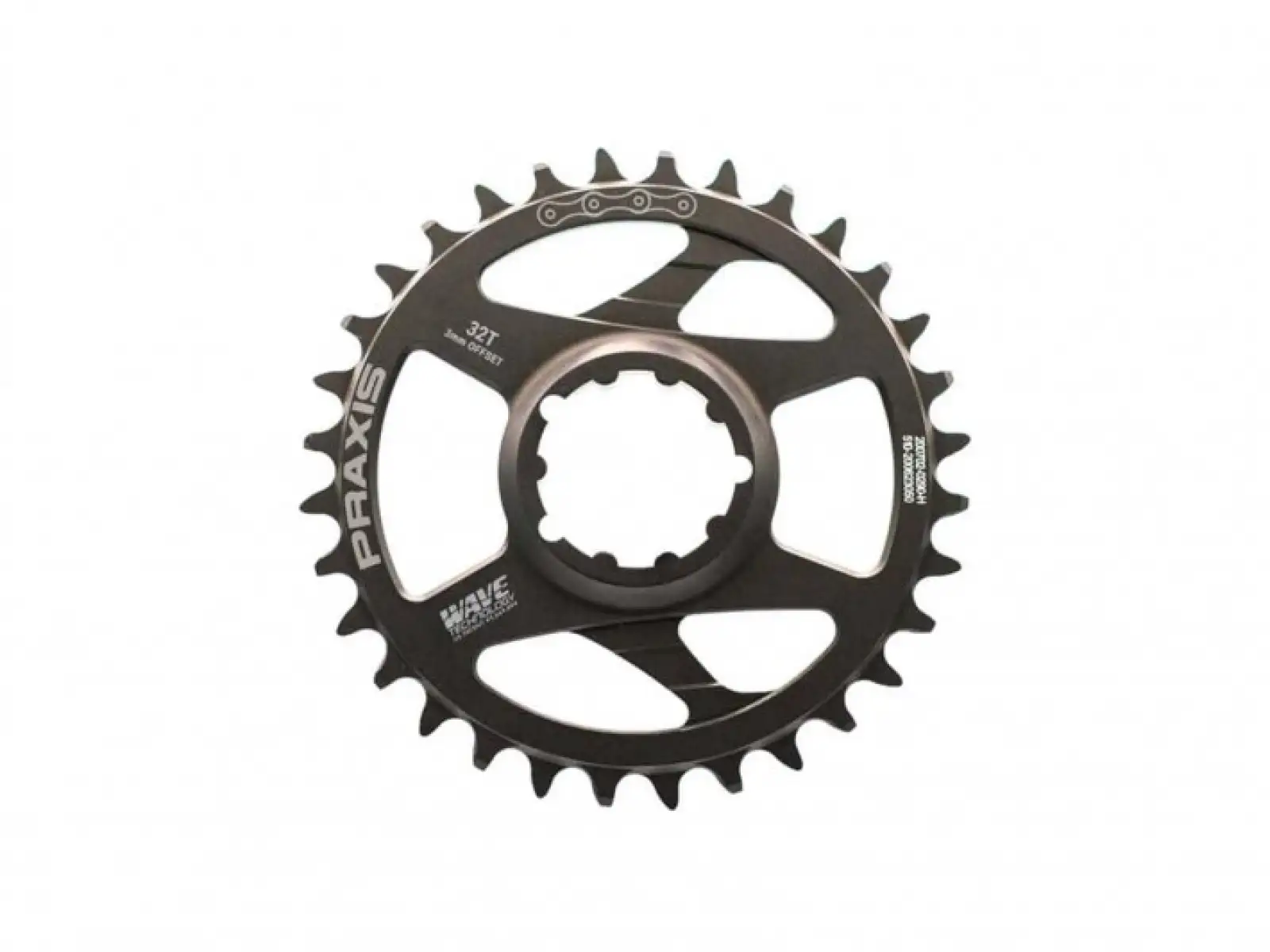 Praxis Works Direct Mount MTB Kettenblatt, 32 Zähne, Offset 3 mm Boost für SRAM