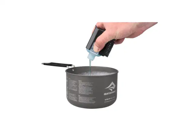 Sea to Summit Camp Kitchen Pot Scrubber & Soap Topfreiniger und Seife 2-teiliges Set