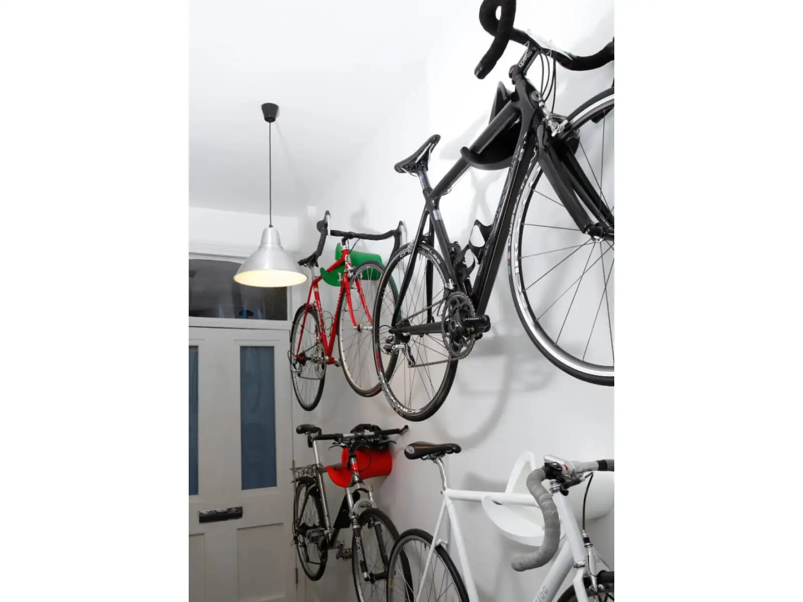 Cycloc Solo Fahrradhalterung für die Wand Pink