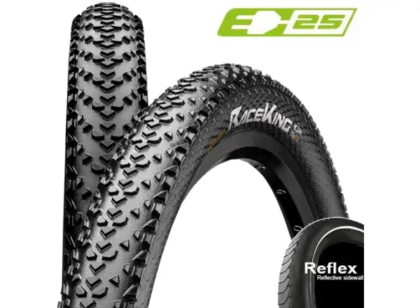 Continental Race King Performance E-25 29x2,00" MTB Reifen Draht Schwarz Reflex