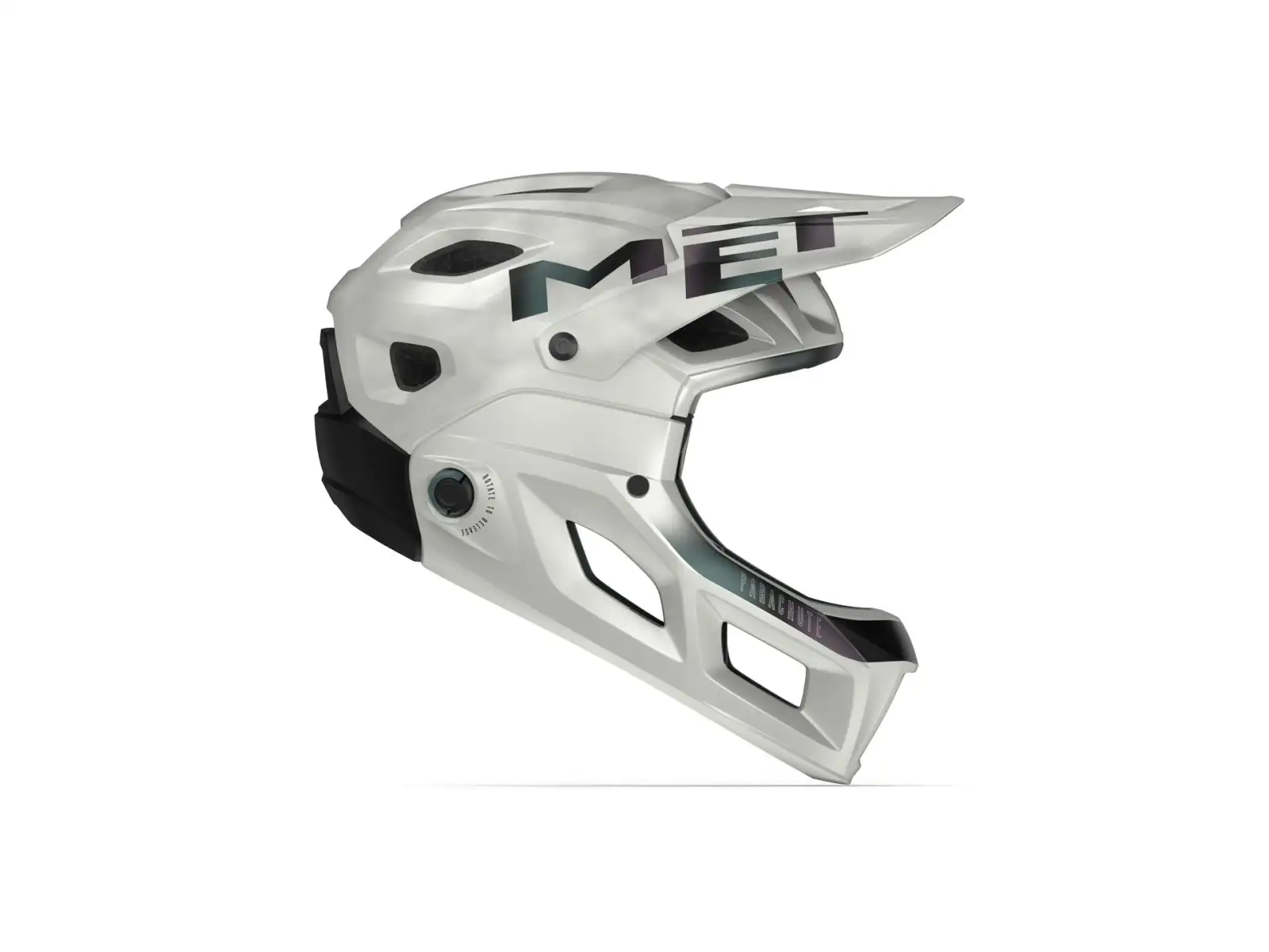 MET Parachute MCR Mips Helm Weiß/Iridescent
