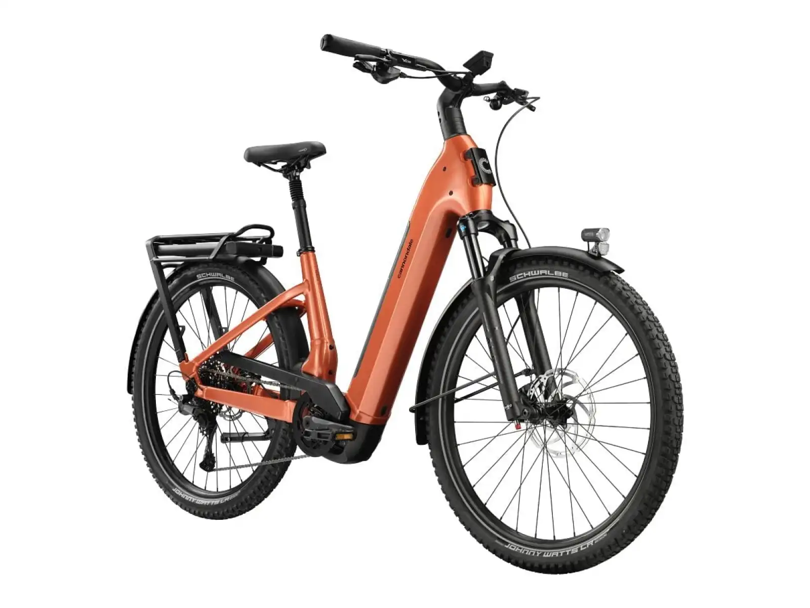Cannondale Tesoro X 1 LSTH Orange Slice Trekking E-Bike mit tiefem Einstieg