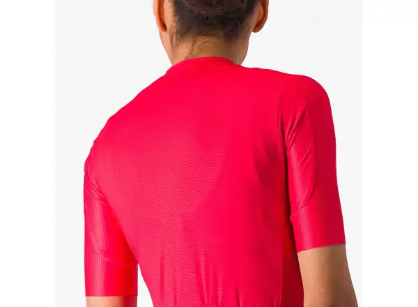 Castelli Espresso Damen-Trikot Kurzarm Hibiscus