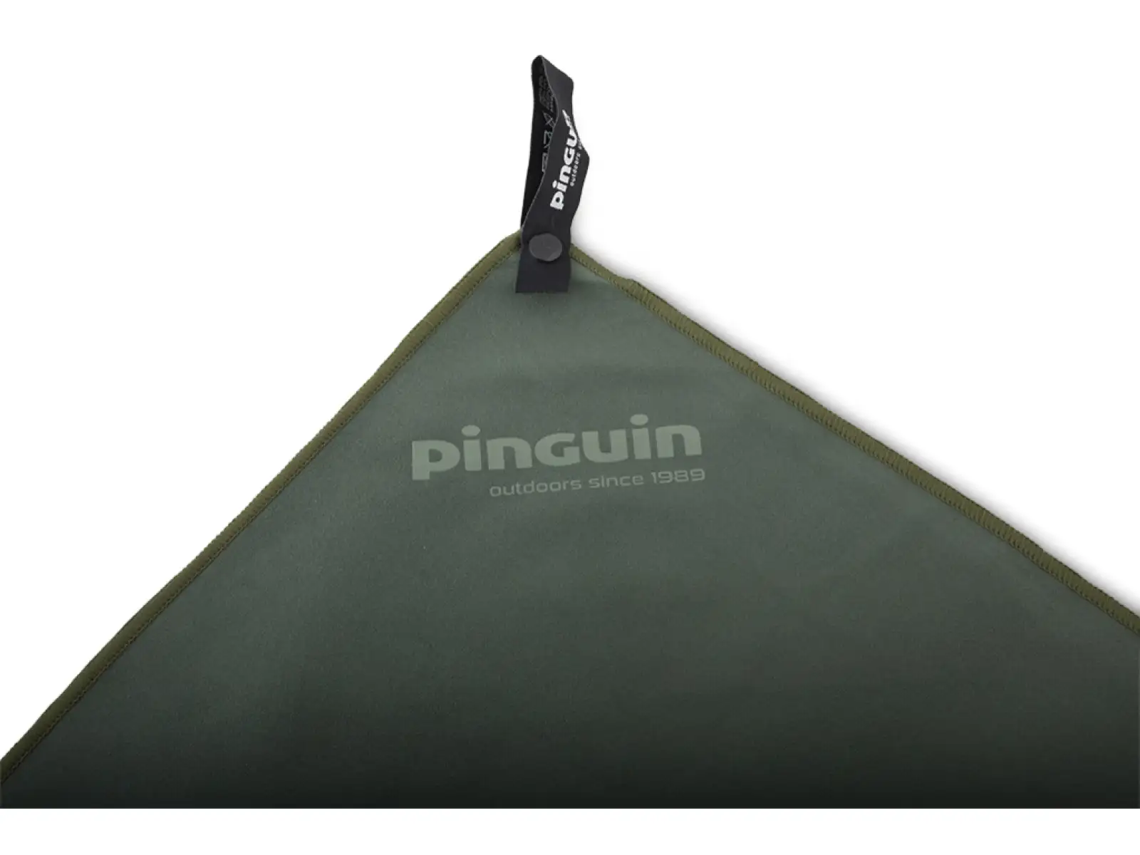 Pinguin Handtuch L grau