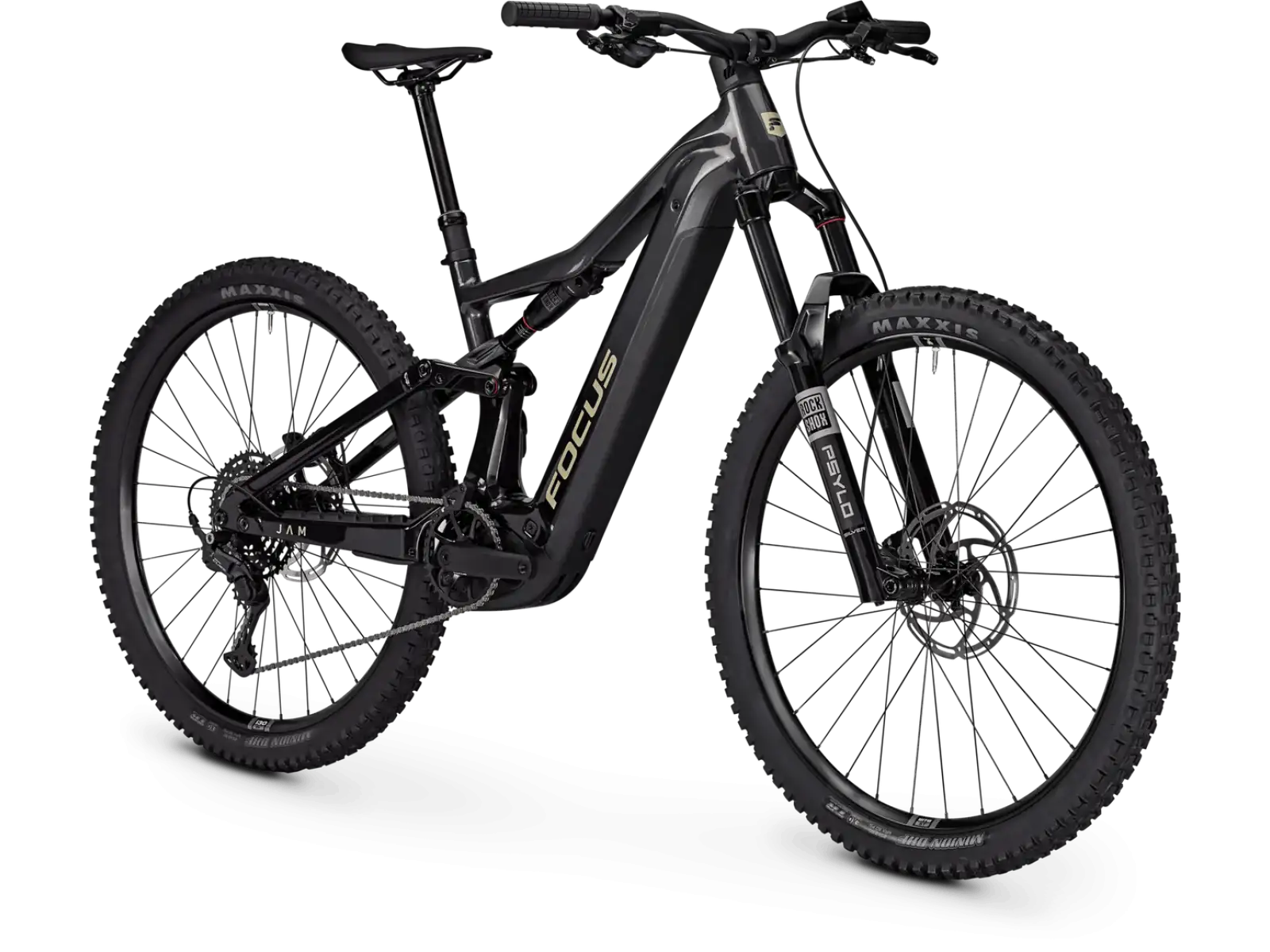 Focus JAM 7 800Wh vollgefedertes E-Bike Diamondblack / Obsidianblack