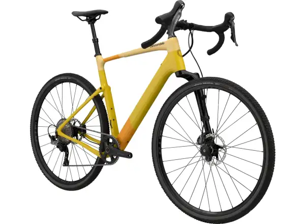 Cannondale Topstone Carbon 2 Lefty Gravelbike Laguna Gelb