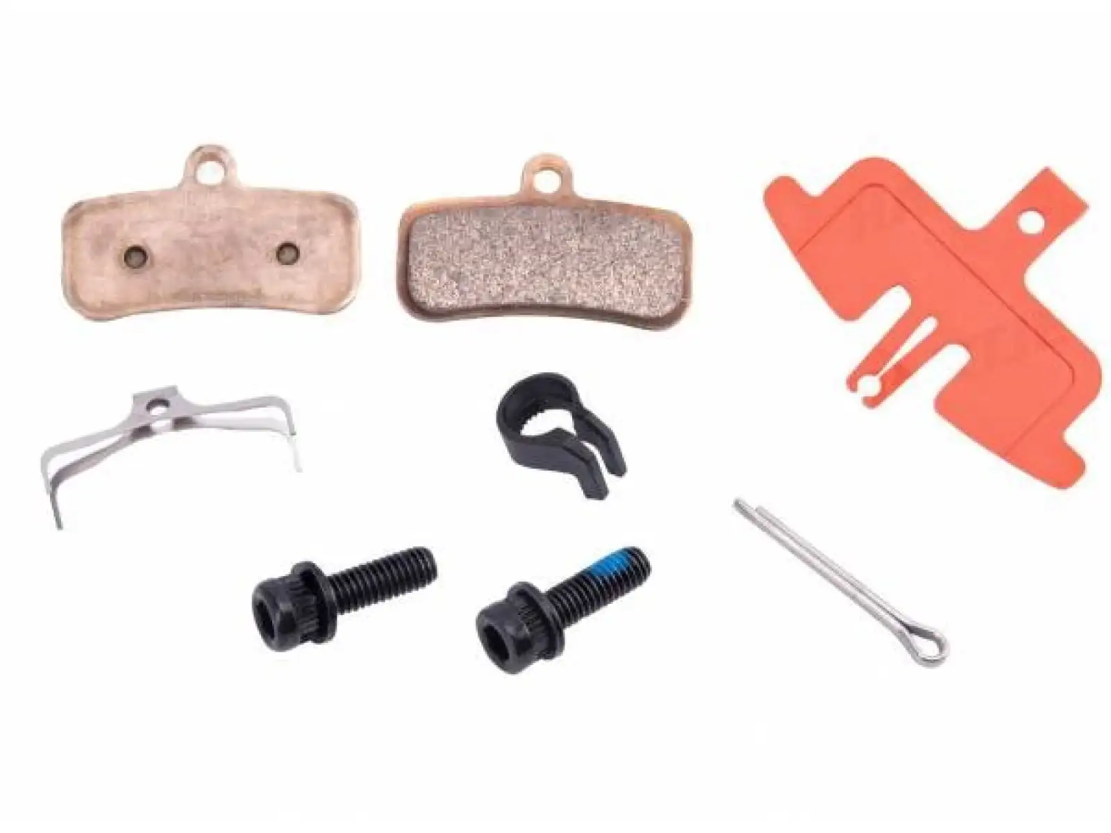 Shimano Deore BR-M6120 Bremssattel Vorne/Hinten - D02S Metall-Beläge