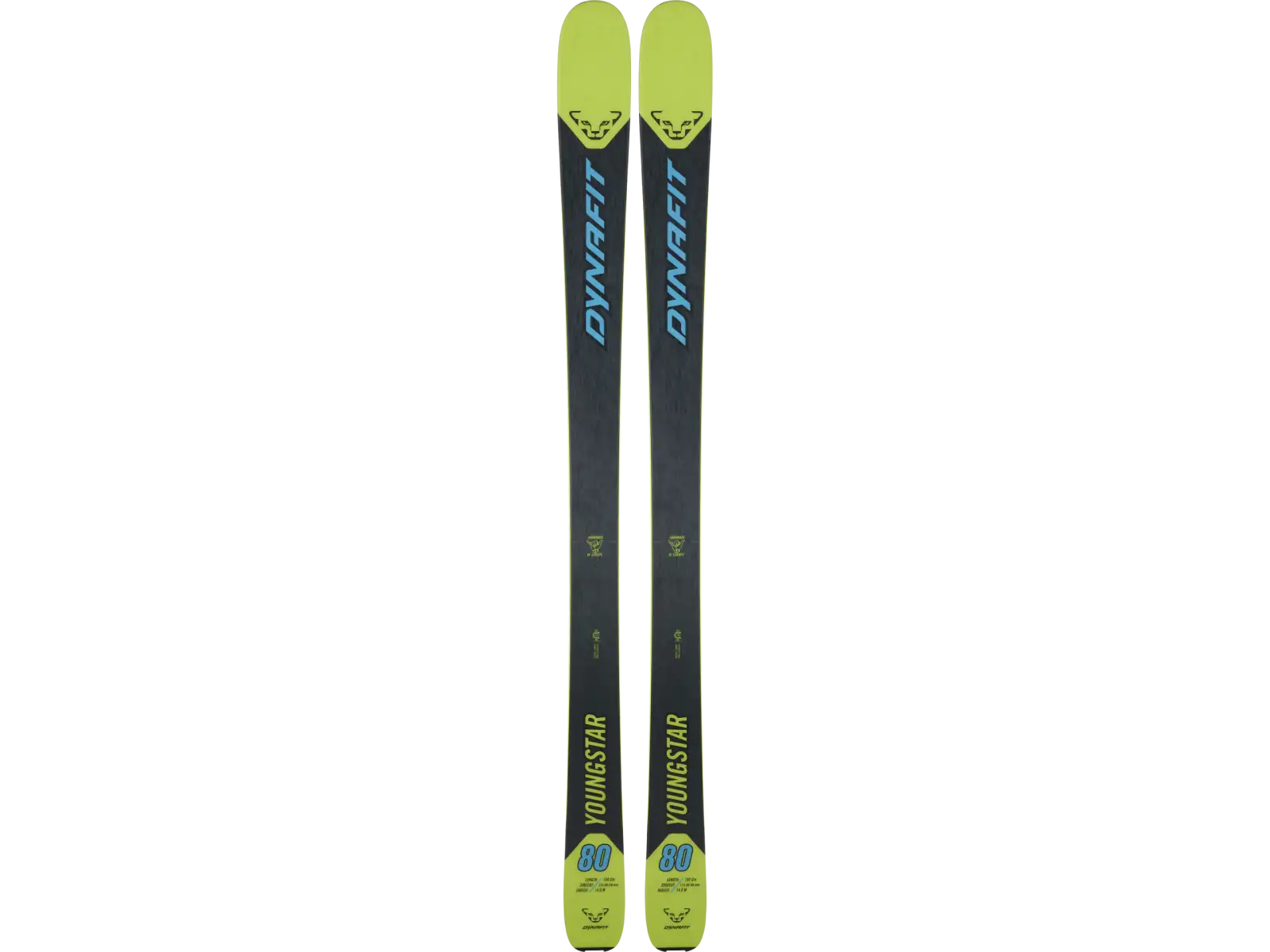 Dynafit Youngstar Kinder-Skitourenski Lambo Grün/Schwarz