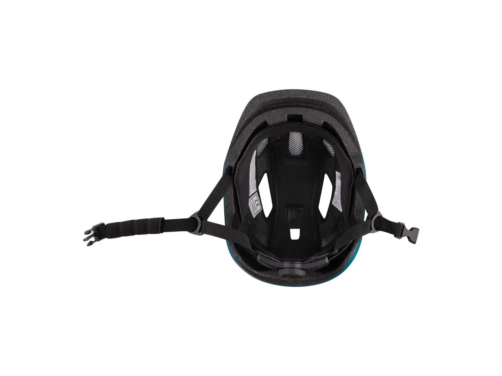 Force Zebu Kinderhelm mit Blinklicht petrol