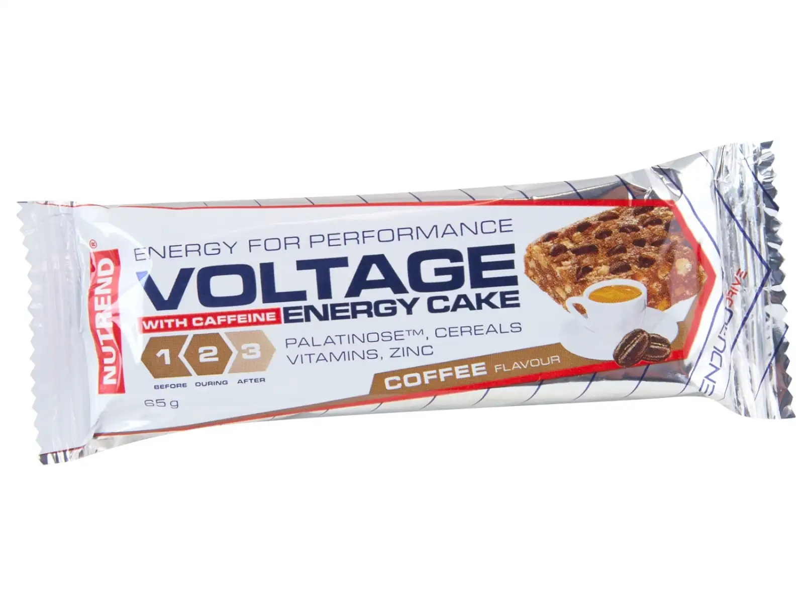 Nutrend Riegel Voltage Energy Cake 65g Kaffee mit Koffein