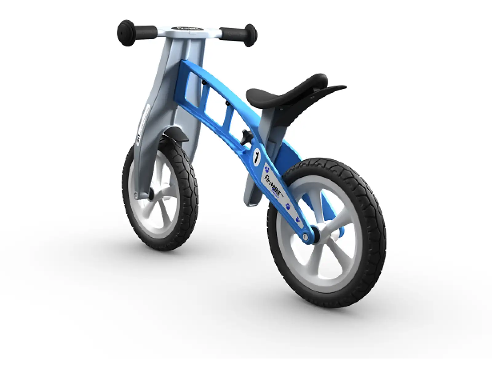 First Bike BASIC LIGHT BLUE Kinderlaufrad ohne Bremse