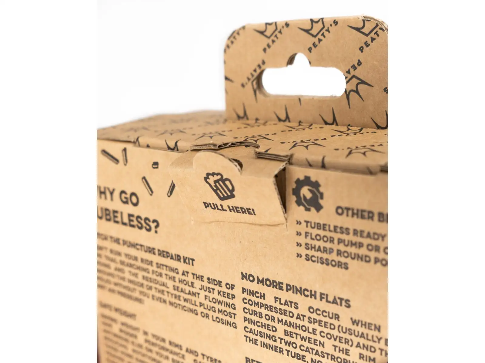 Peatys Holeshot Tubeless Umbau-Kit für XC und Trail - Band 25 mm.
