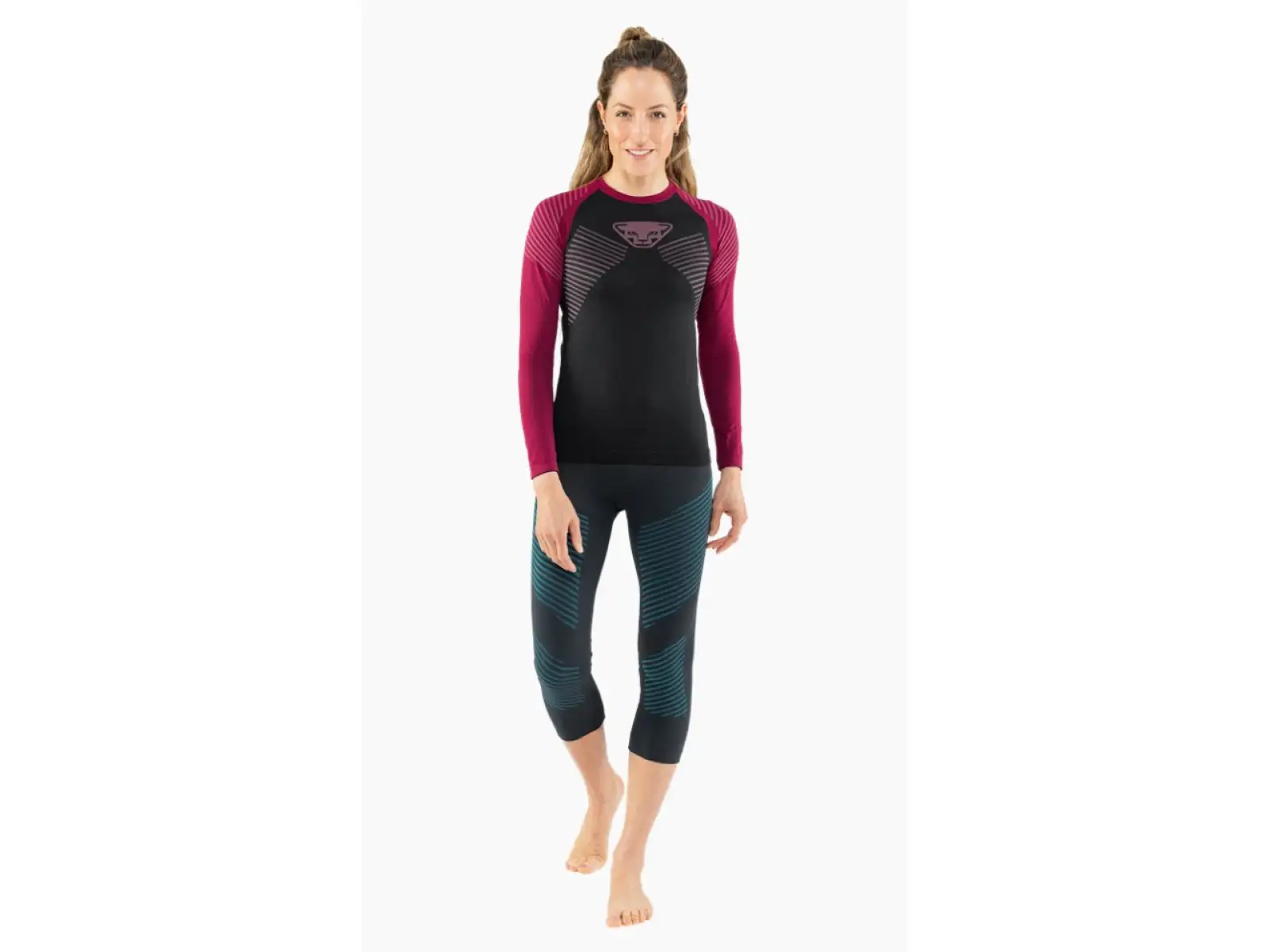 Dynafit Speed Dryarn Damen 3/4 Hose Blaubeere/Marinelblau.