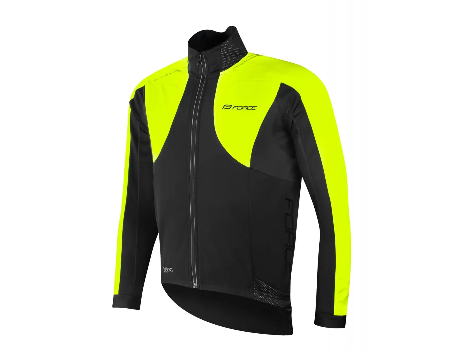 Force X100 Winterjacke schwarz/gelb