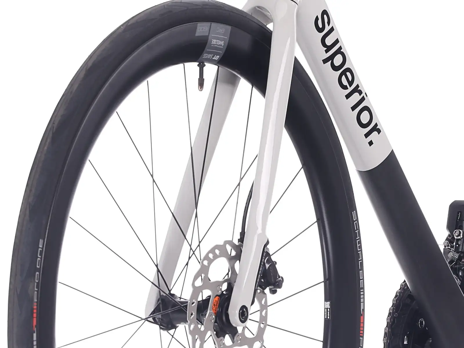 Superior RR 9.6 Rennrad Matte Carbon / White
