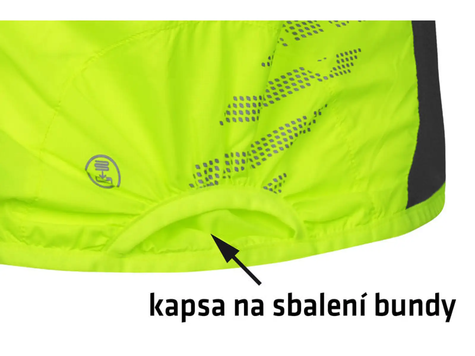 Etape Gloria 2.0 Damenjacke gelb fluo/anthrazit