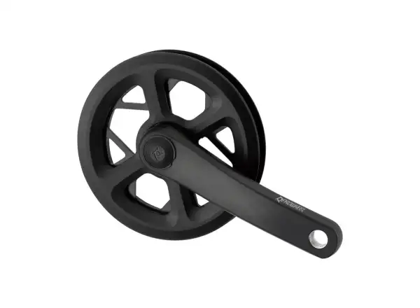 Prowheel A10XPP Kinderkurbeln mit einem Kettenblatt mit 32 Zähnen und einer Länge von 160 mm in Schwarz.