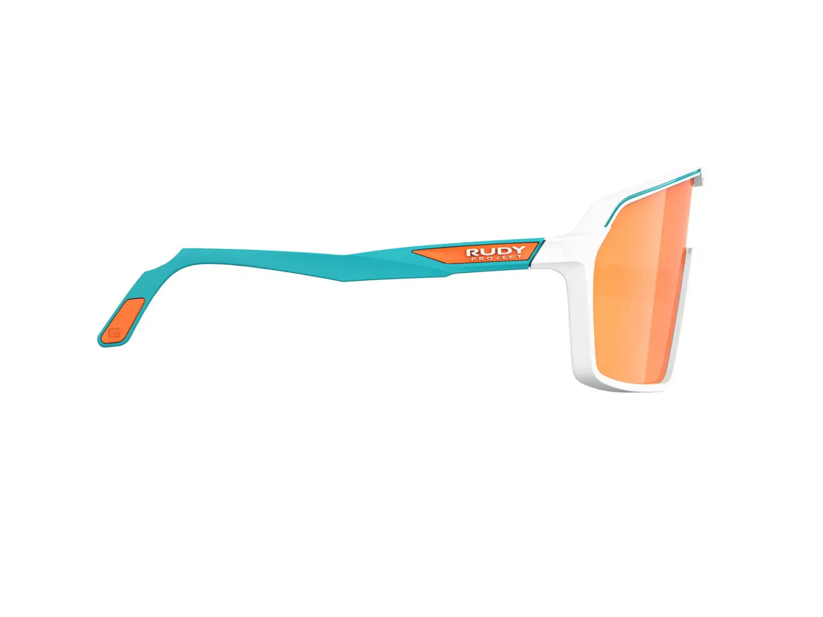 Rudy Project Spinshield Sonnenbrille White-Emerald/Multilaser Orange