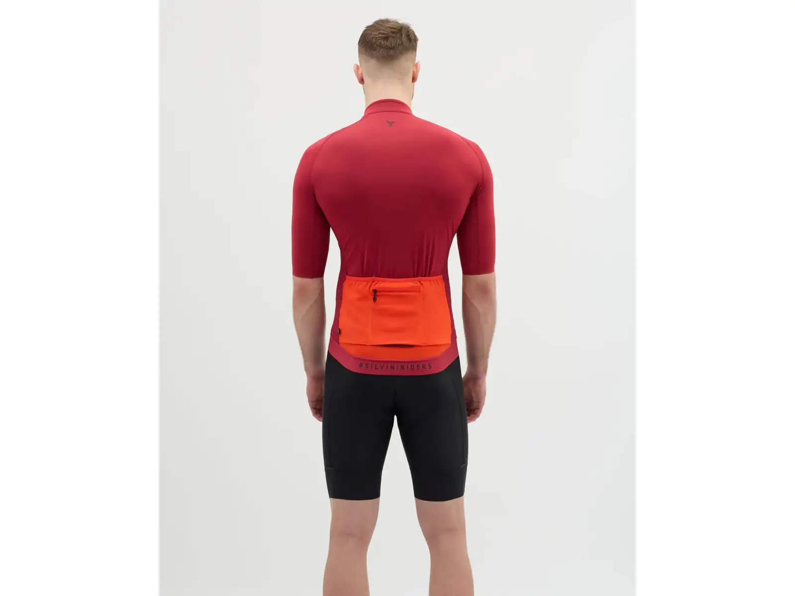 Silvini Mazzano Herren-Dress Kurzarm Merlot/Ruby