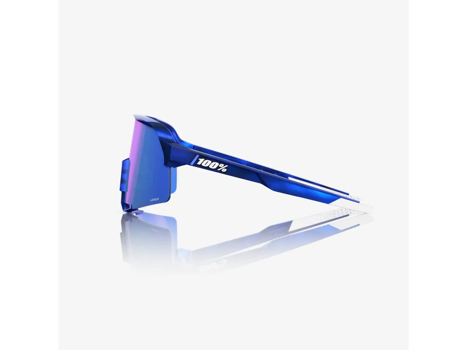 100% S3 Brille RBH Gloss Blue Holographic/HiPER Royal Blue Mirror Lens