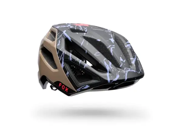 Fox Crossframe Pro Quest MTB-Helm Nutmeg Brown