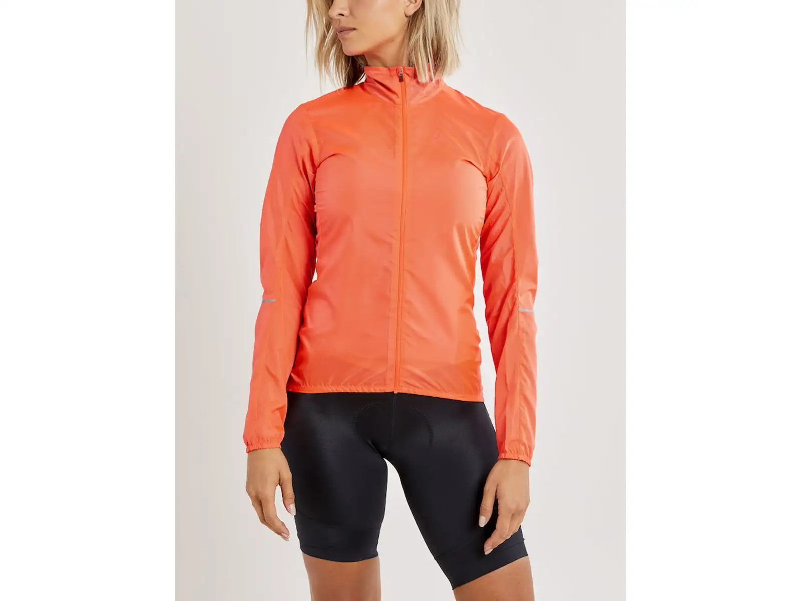 Craft ADV Essence Light Wind Damen Fahrradjacke Orange