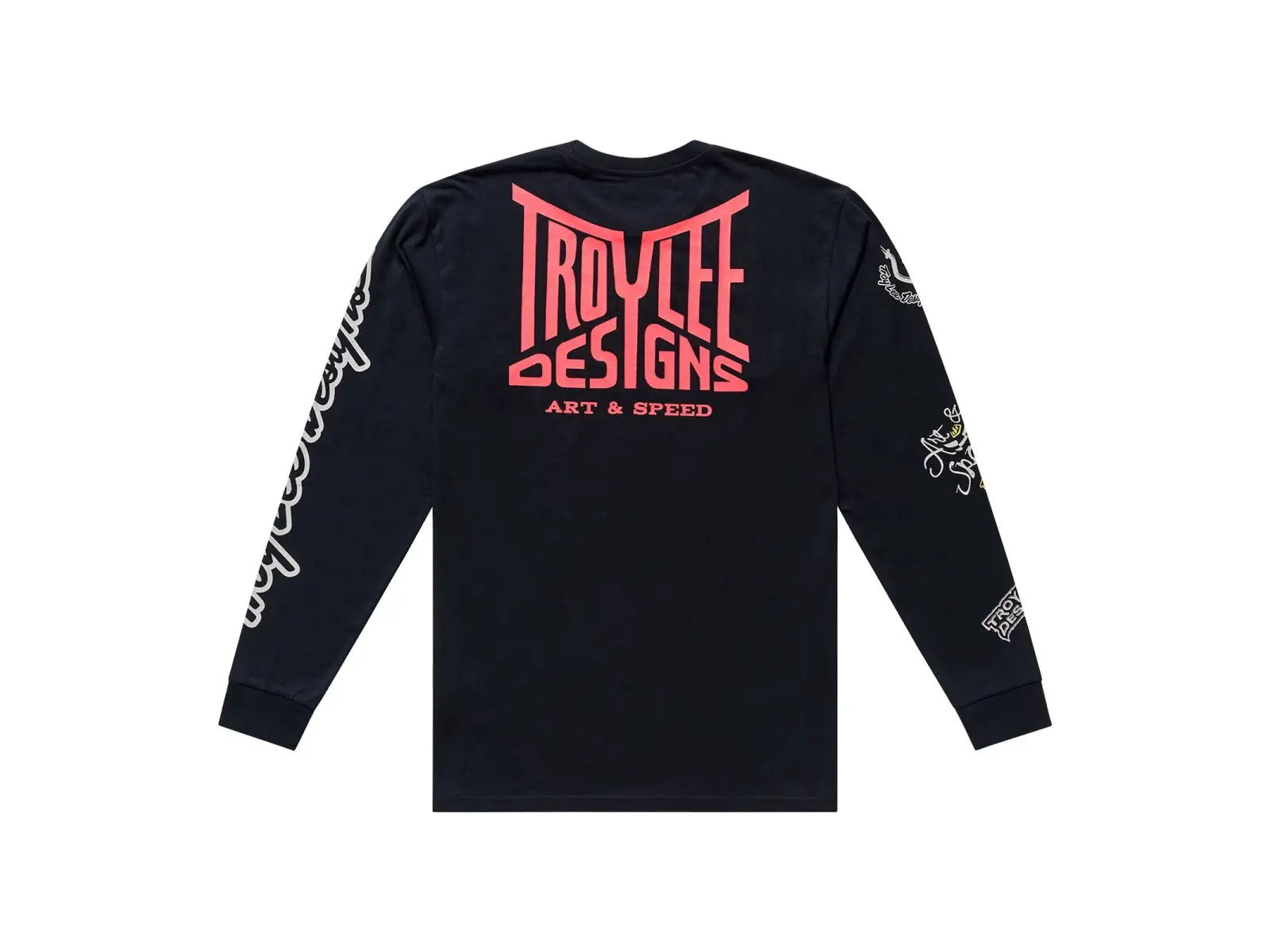 Troy Lee Designs Handlebar Herren-Trikot langer Ärmel Black