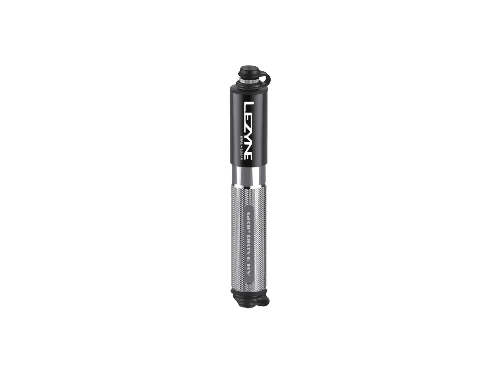 Lezyne Grip Drive HV Pumpe silber