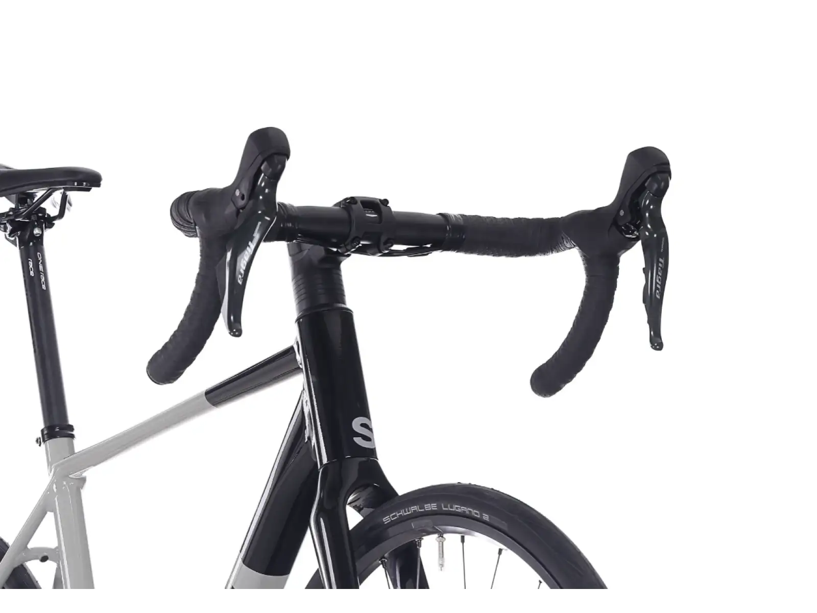 Superior X-Road 6.3 GF Rennrad gloss grey / black