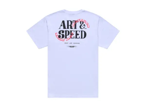 Troy Lee Designs Pink Slips Herren T-Shirt Kurzarm White