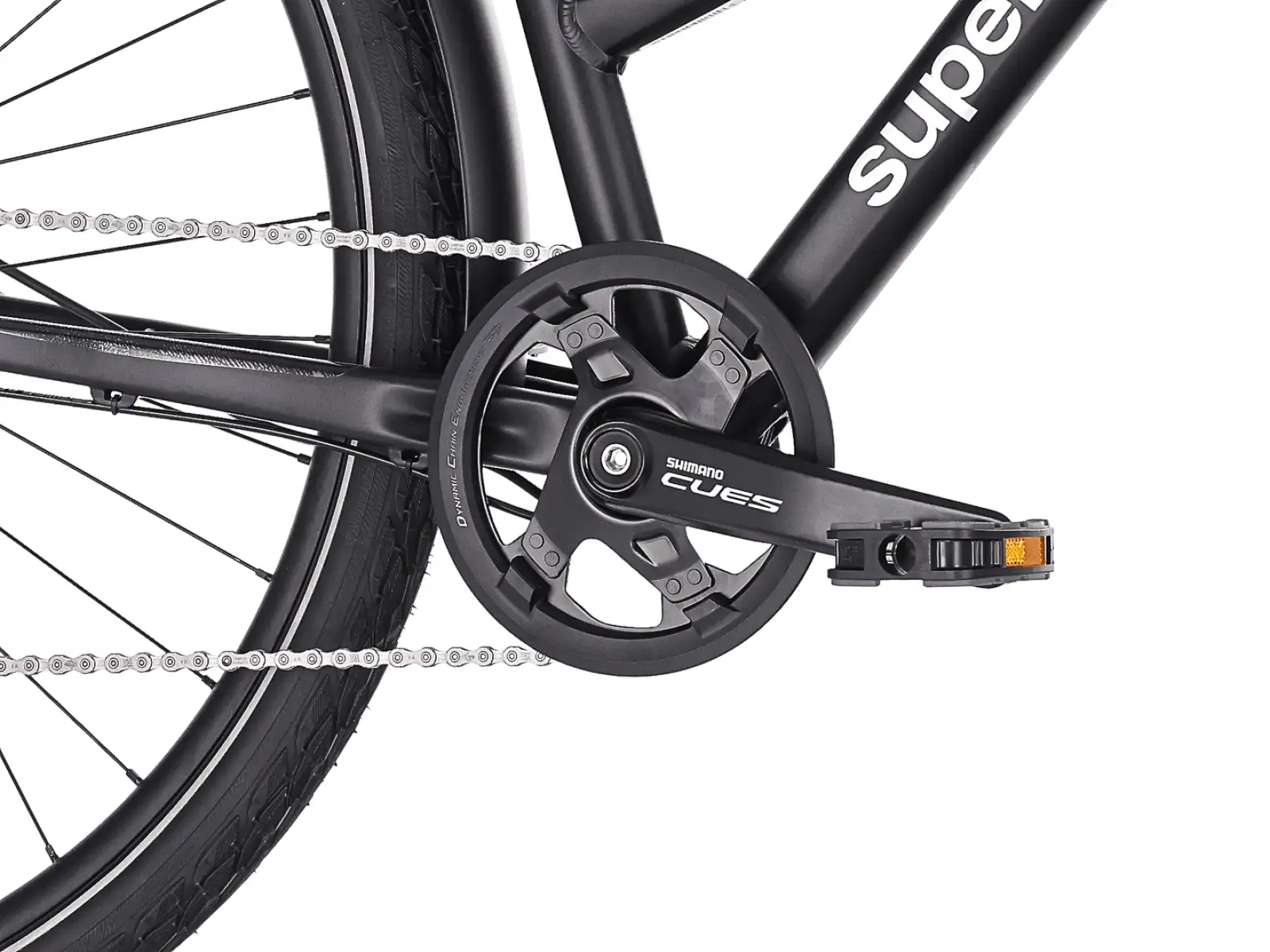 Superior Blox 6.4 T MS Stadtfahrrad mattschwarz