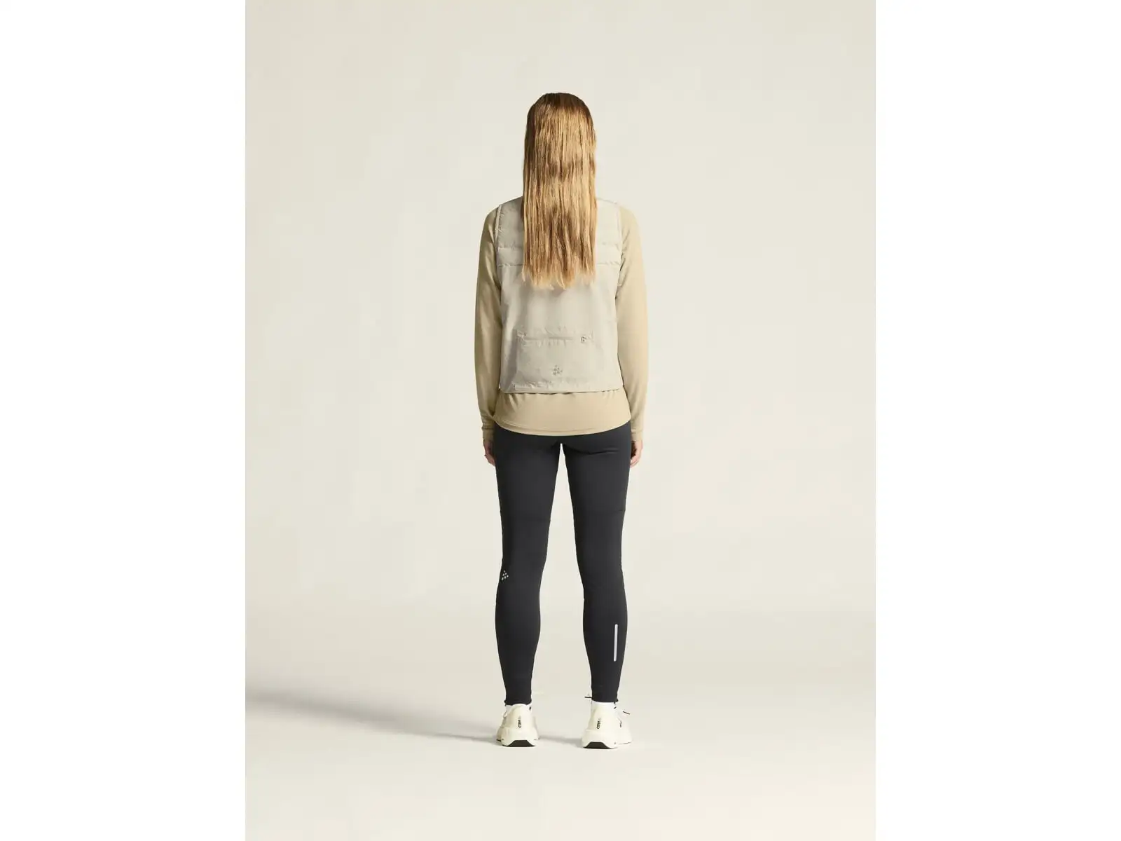 CRAFT SubZ 5 Damen Laufweste beige