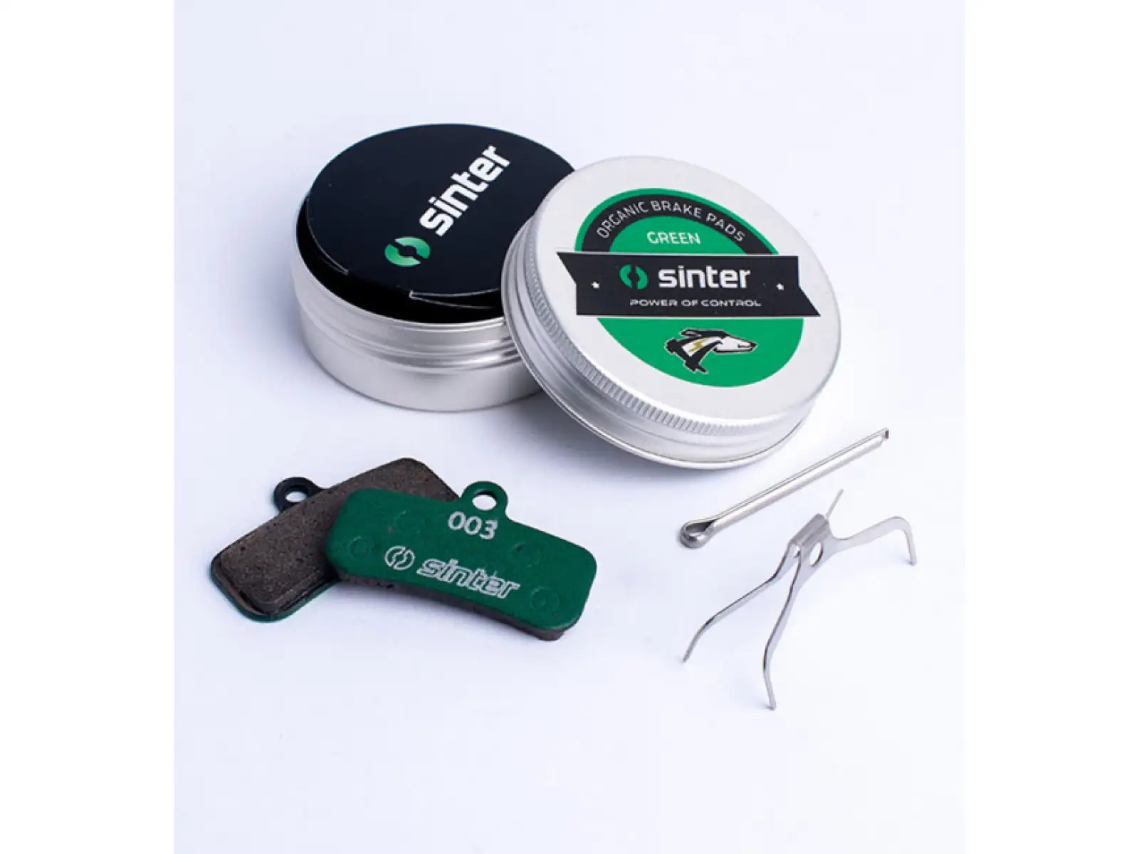 Sinter Shimano D Type Bremsbeläge Polymer Grün