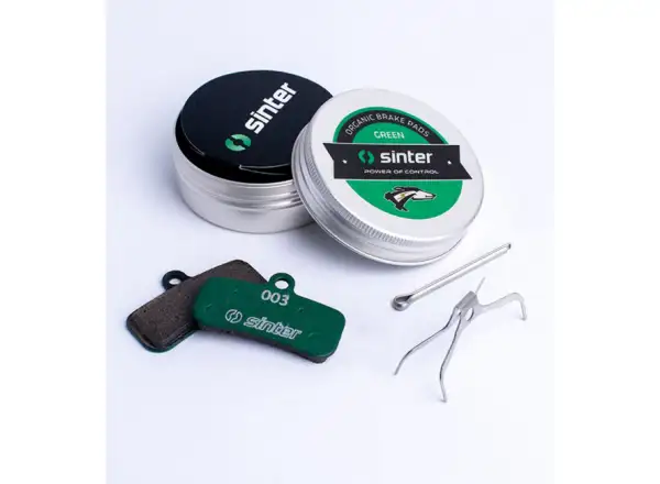Sinter Shimano D Type Bremsbeläge Polymer Grün