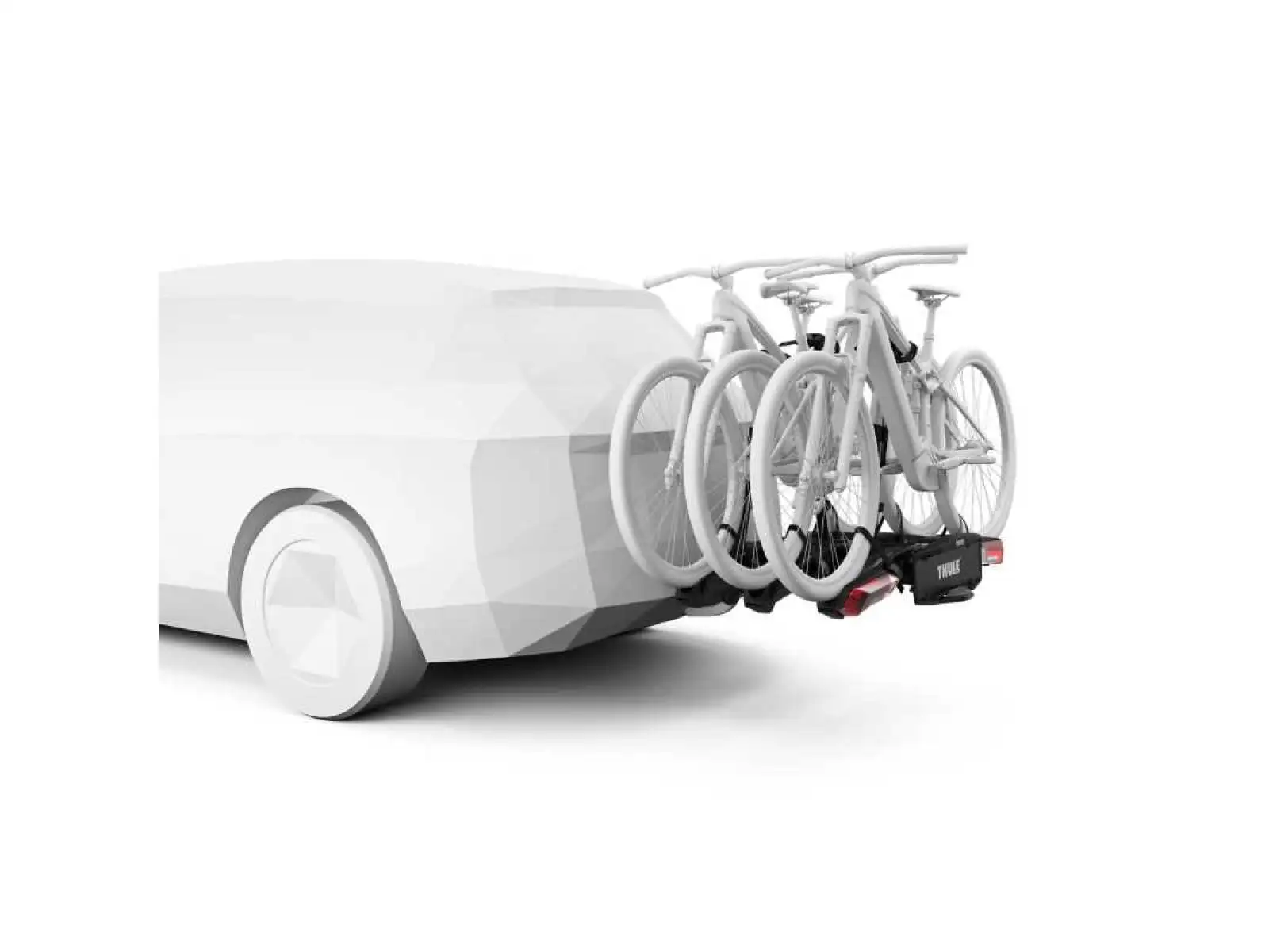 Thule Epos Fahrradträger für Anhängerkupplung für 3 Räder