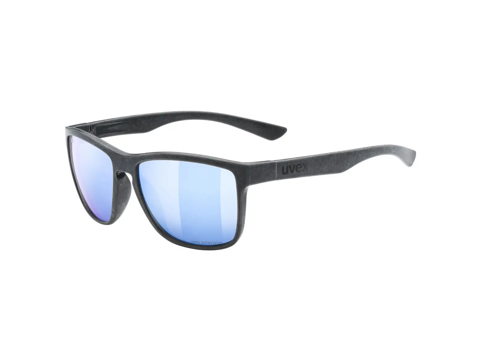 Uvex LGL Ocean 2 P Brille Black Mat / Mirror Blue (KAT. 3)