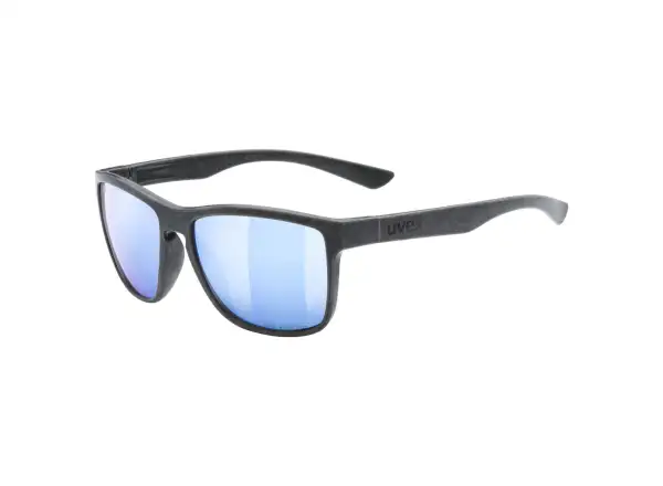 Uvex LGL Ocean 2 P Brille Black Mat / Mirror Blue (KAT. 3)