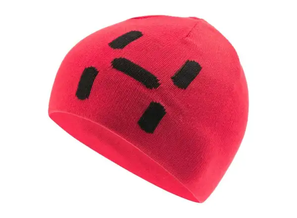 Haglöfs Reversible Logo Mütze Scarlet Red/True Black