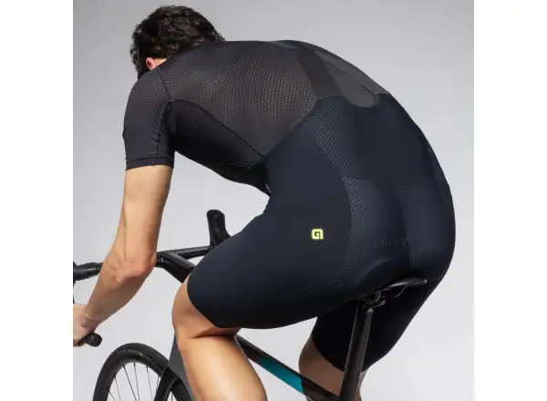 Alé Voltage Herren Radhose mit Polster und Trägern blau