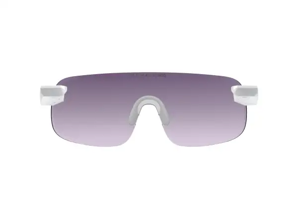 POC Elicit Sonnenbrille Hydrogen White/Clarity Road/Sunny Silver