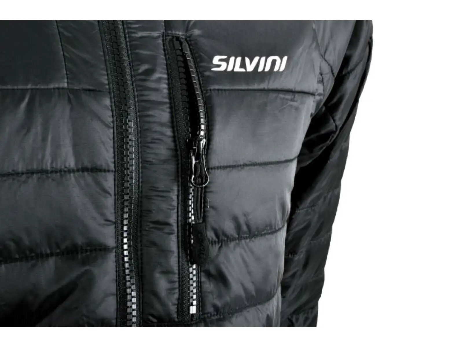 Die Herren-Primaloftjacke Silvini RUTOR MJ1142 in Schwarz.