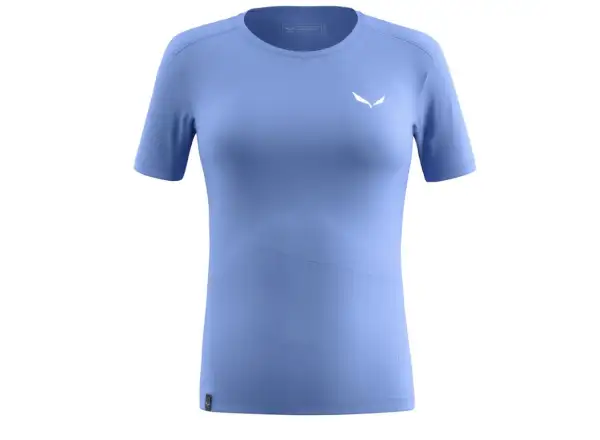 Salewa Puez Sporty Dry Damen T-Shirt Kurzarm Morning Blue