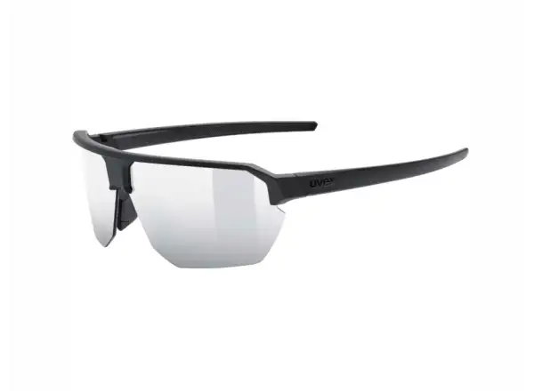 Uvex Vectiv Set Fahrradbrille Black matt/Mirror Silver