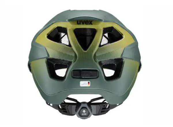 Uvex Quatro Integrale MTB Helm Tocsen Forest/Mustard Mat