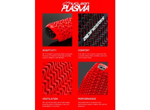 Alpinestars A-Impact Plasma Pro Ellbogenschützer schwarz/weiß