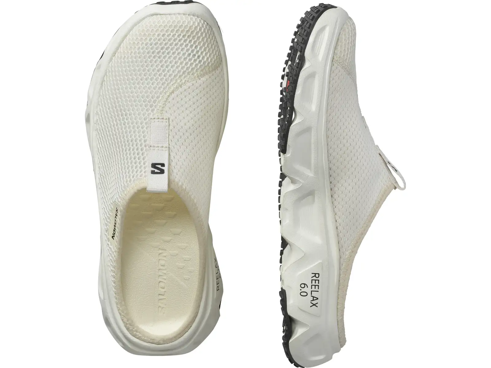 Salomon Reelax Slide 6.0 Damen Pantoffeln Vanilla Ice