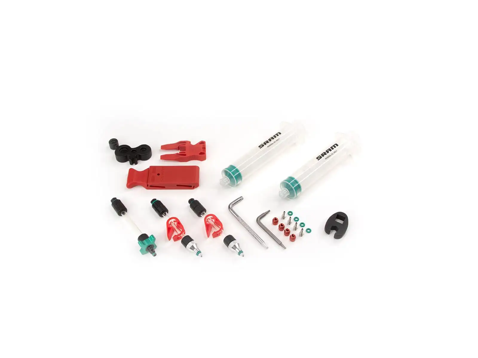 Sram Entlüftungssatz Standard V2 Entlüftungskit für Bremsen mit minimalem Öl - ohne Öl