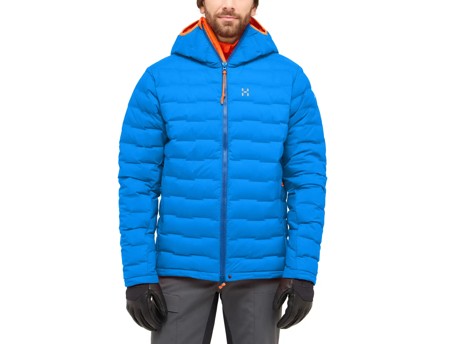 Haglöfs Spitz Down Herren Jacke Blau