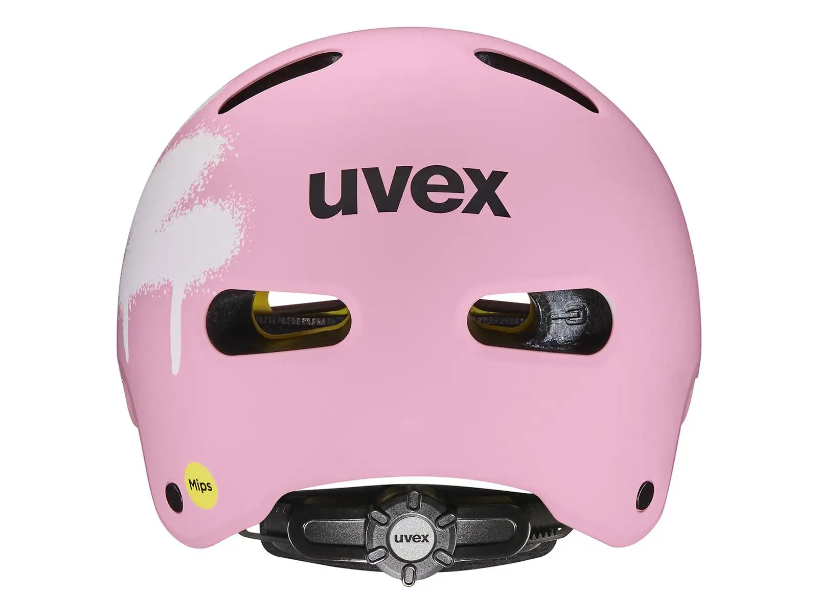 Uvex Kid 4 Style Mips Kinderhelm Spray Strawberry Matt